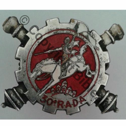 RADA  30eRADA CANONS ARGENTES AB.P Dep Bol fenetre.. Dos lisse irreg Src.hervcarli  12EurInv 