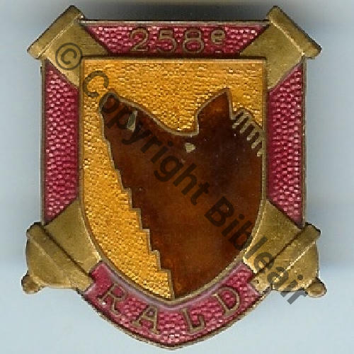 RALD  258eRALD A.AUGIS LYON 2Li Bol allonge Dos lisse Embouti Sc.doume380 230EurInv 