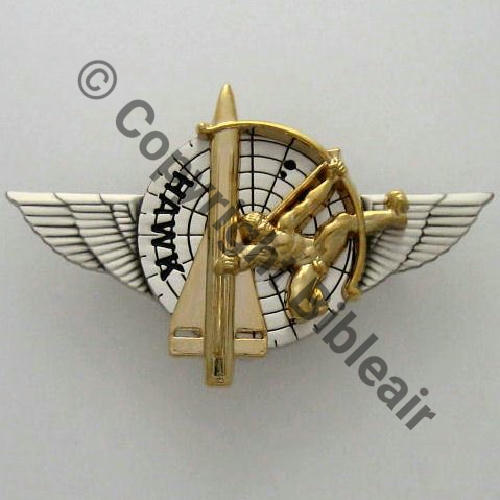 BREVET ARTILLERIE HAWK  BOUSSEMART 2009 65x40mm Src.legio.patria 17Eur08.12
