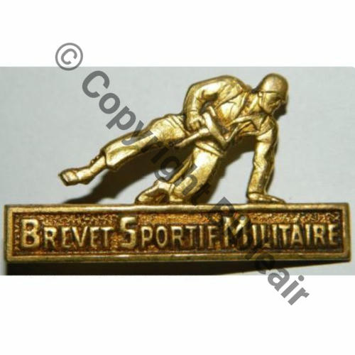BREVET MILITAIRE SPORTIF OR PM MAT49 DrP Dep Guilloche Src.catalanedecollect 6Eur10.13  