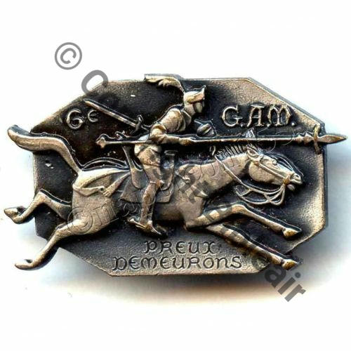GAM  6eGrp AUTO MITRAILLEUSES  AB.P Dep Poincon relief DELANNOY SC Eping bascule Dos lisse irreg  Src.STELLA 92Eur02.15