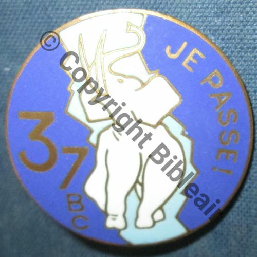 BCC  37eBAT CHAR COMBAT DrPBer Dep Bol fenetre Dos lisse irreg Src.wizernois 75EurInv 