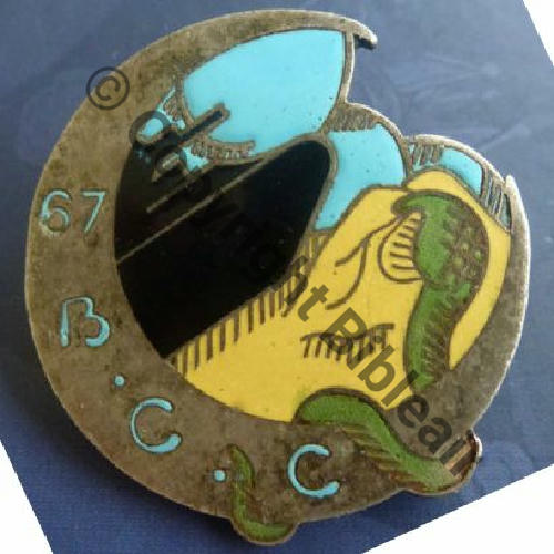 BCC  67e.BCC SERPENT VERT  AB.P Dep +Poincon Bol poinconne Dos lisse Src.ledemisolde PV250Eur 