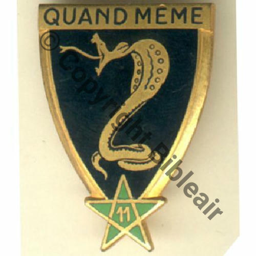 RCA  11eRgt CHASSEURS AFRIQUE  DrPNRom Sc.grandspins MAP21Eur