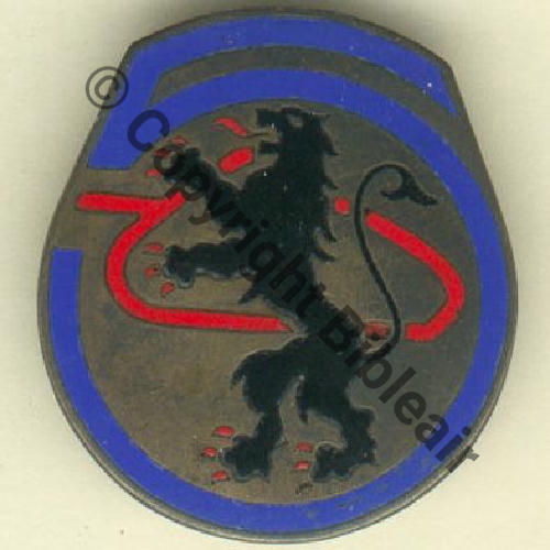 RCA  5eRgt CHASSEURS AFRIQUE  Dr Email Gd mle Officiers 35x40mm Sc.grandspins 400EurInv