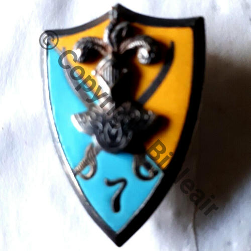 RCA  7eRgt CHASSEURS AFRIQUE  7 non barre  AB.P 2Anneaux Chevrons Src.deltabravo70 12EurInv 