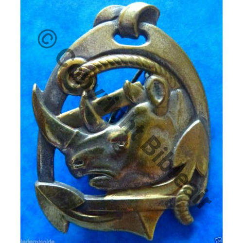 RCA  8eRgt CHASSEURS AFRIQUE Corne deborde  DrPBer Bol Dos lisse Embouti Src.ledemisolde 300EurInv 