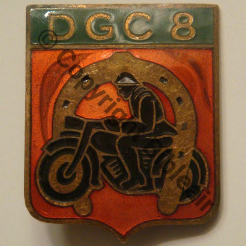 DGC.8  DEPOT GUERRE CAVALERIE ESTAFETTES ORANGE  SM (PLANCHOT ) Bol fenetre tronque Eping nourrice KC Dos lisse  Src.flob92 60EurInv 