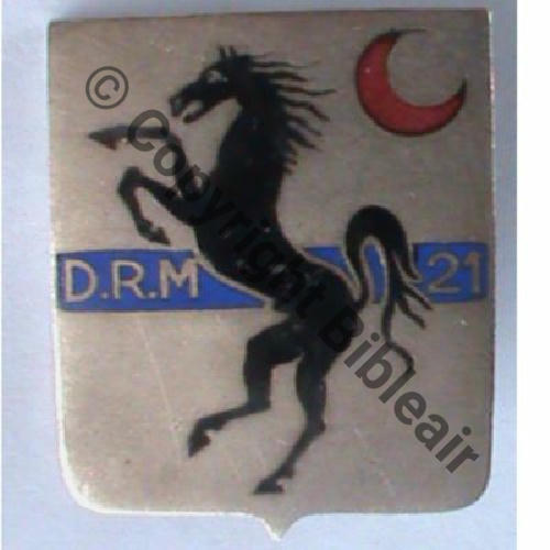 DRM  DEPOT REMONTE MILITAIRE 21  DrPBer Src.sahariens50 150EurInv 