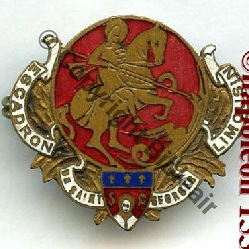 ESCADRON ST GEORGES LIMOUSIN  SM Bol fenetre Dos lisse irreg Src.STELLA 158Eur04.12 