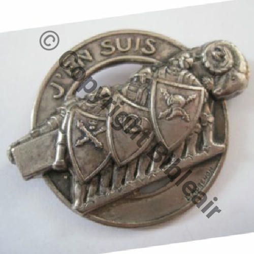 DCR  1eDIV CUIRASSEE  1939.40 AB.P.Dep Eping bascule Dos lisse Motif embouti Src.zephyrt122012 19Eur10.12 