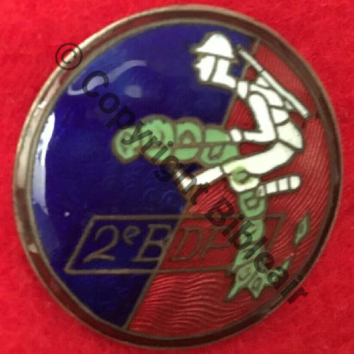 2e BAT DRAGONS PORTES  (DELANDE) Eping bascule Dos lisse irreg Incurve Src.sahariens50 450EurInv 
