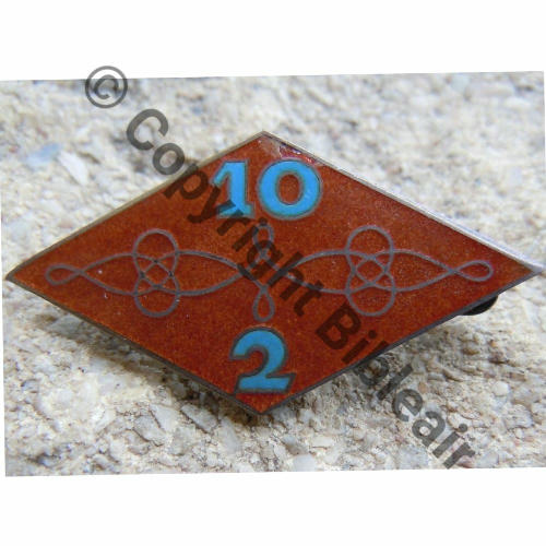 2eRgt HUSSARDS WW2  AB SM Bol pastille AB Rennes Dos lisse Src.clem.chacha 91Eur02.18 