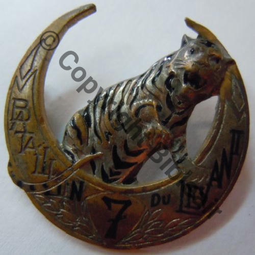 BDL  7e BAT DU LEVANT TIGRE  SM Eping bascule KC Dos lisse Src.leberetvert 120EurInv 