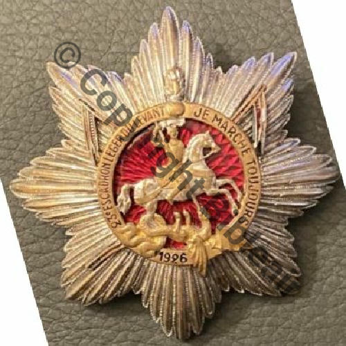 ESCADRON LEGER 23eE.L du LEVANT  SM Molette a vis Dos lisse Embouti Src.e.militaria 1110Eur04.23 