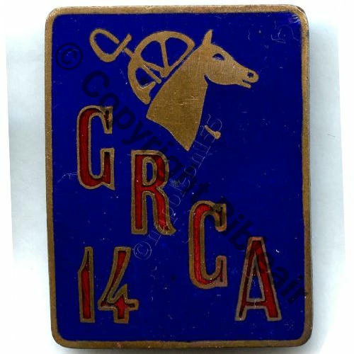 GRCA  14eGR.CA  Fab CHERON ROYER SM Past CHERON R. ARCHIVES Dos lisse irreg Src.STELLA 254EurInv