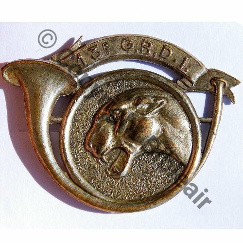 GRDI  13eGR.DI   SM ARGENT Poincon  Src.rv.ins.collect PV256Eur 