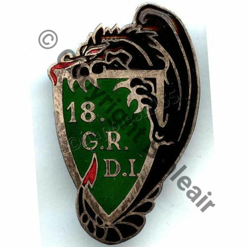 GRDI  18e GR.DI 1940  DrP Ber Bol fenetre pastille DRPN Dos lisse Src.STELLA 62Eur03.15