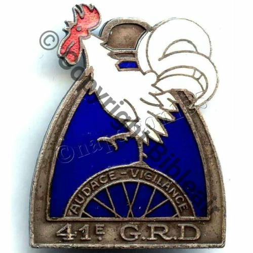 GRDI  41eGR.DI  A.AUGIS ST.BARTH LYON 3Lignes Bol papillon fenetre allonge Granuleux Src.STELLA 86Eur03.15