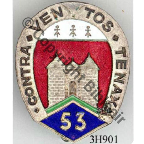 GRDI  53e GR.DI 1940 SAINSON SM Past Dos irreg Sc.SEGALEN MAP145Eur