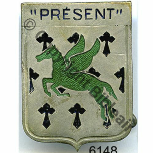GRDI  58e GR.DI 1940 BOUCHERON Bol travers Dos lisse irreg Src.flotilleseg 270EurInv 