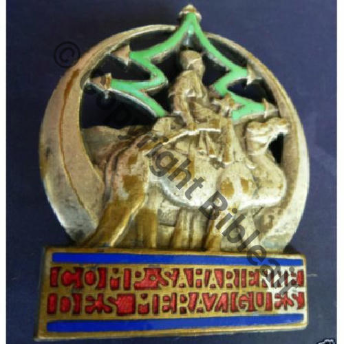 CIE SAHARIENNE DES MERAZIGUES  DrPBer Eping bascule bijoutier Dos lisse irreg Embouti Src.ledemisolde 186Eur09.15