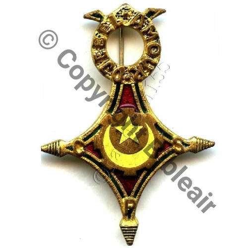 CIE SAHARIENNE PORTEE du DJEBEL AMOUR  DrP Eping nourrice Dos irreg Embouti G1279 Src.STELLA 30Eur11.16 