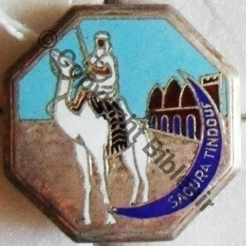 CMS  CIE MEHARISTE SAHARIENNE SAHOURA TINDOUF  DrP+Past Guilloche Src.rpima33 25EurInv 