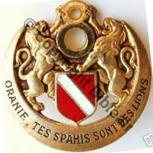 RSA  8eRSA Rgt SPAHIS ALGERIENS G0671  DrP Guilloche Sc.michel34300