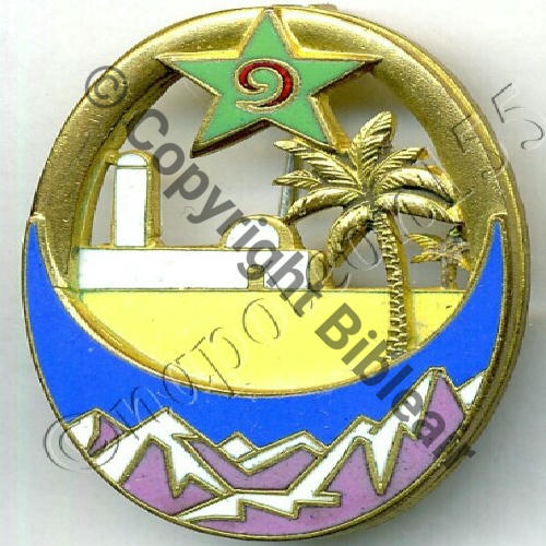 RSA  9eRgt SPAHIS ALGERIENS  AB SM Eping bascule Dos lisse Sc.STELLA 218EurInv