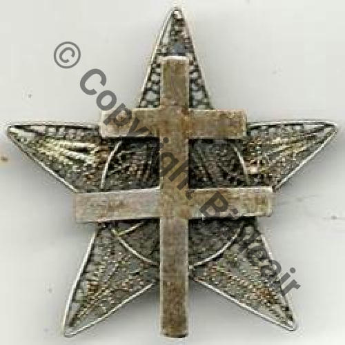 RSM  1e SPAHIS FFL Fab LOC AFN.CAIRE.. Eping bascule Dos irreg ARGENT Sc.I43321 800EurInv