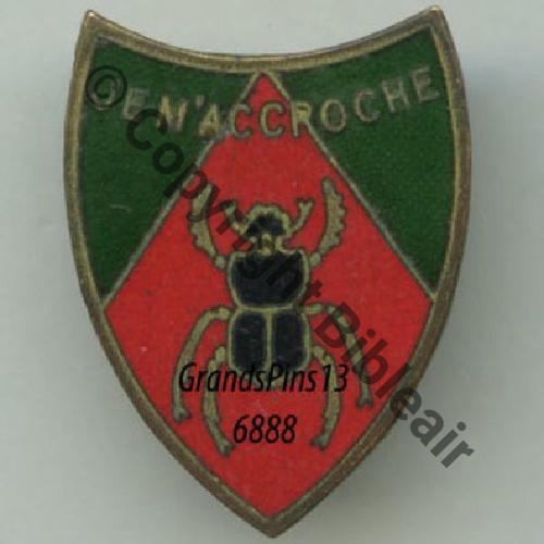 RSM  2eRgt SPAHI MAROCAIN JE M.ACCROCHE 4ePELOTON .2  SM (COURTOIS) Src.grandspins13 680EurInv