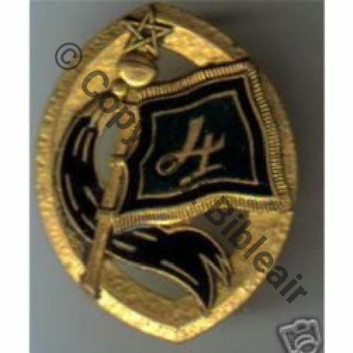 RSM  4eRgt SPAHI MAROCAIN OFSI VALOIS 2Anneaux Guilloche vrac SNH Sc.9081yann MAP35Eur