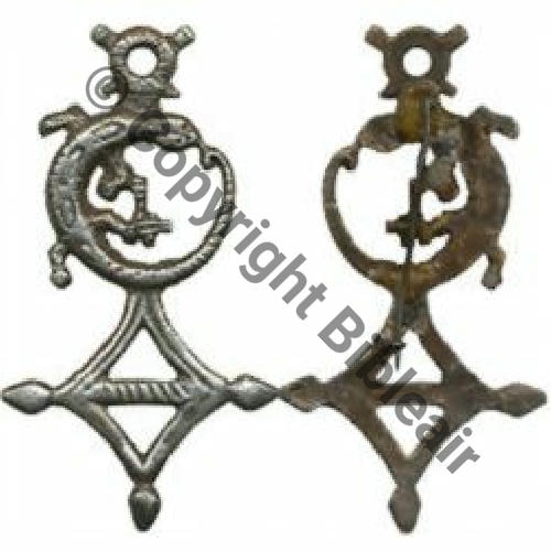 RST   4eRgt SPAHIS TUNISIENS Croix AGADES  SM Eping bascule Dos irreg Src.LAVOCAT PV1800Eur 