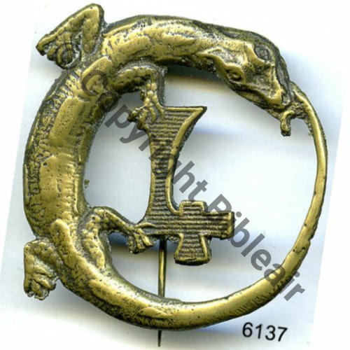 RST  4eRgt SPAHIS TUNISIENS  SM Eping bascule Dos irreg Embouti Src.SEGALEN 140Eur06.12 