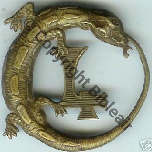 RST  4eRgt SPAHIS TUNISIENS Gd Modele  SM 2Anneaux Dos irreg Embouti Sc.67iml