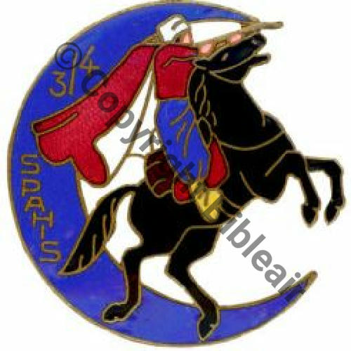 RST 4eRgt SPAHIS TUNISIENS 3e Gpe Ptt Modele 32mm  A.AUGIS ST.BARTH LYON 3Lignes Bol fenetre allonge argente origine granuleux Sc.matadi1955 MAP299Eur