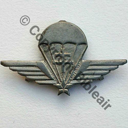 CODO FRANCE FAFL... COMMANDOS PARACHUTISTES Commando de France Alu SM 3Anneaux Dos lisse irreg Src.mdt.collections 96Eur(x3) 