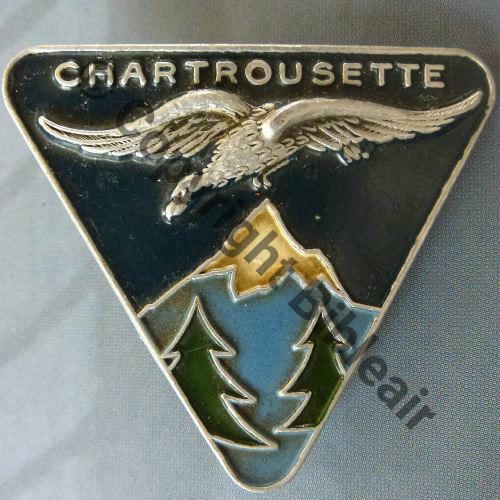 CJF 10  CHANTIER JEUNESSE 10 CHARTREUSE Gpe No2 CHARTROUSETTE  SM (AUGIS) Alu peint Eping Dos lisse Src.ledemisolde 225EurInv 