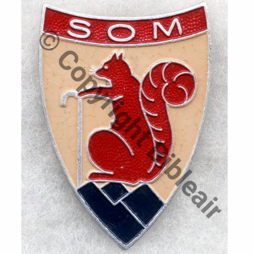 CJF 10  CHANTIER JEUNESSE 10 GROUPE 6 SOM  SM 2Griffes Dos lisse irreg Src.entame PV165Eur 