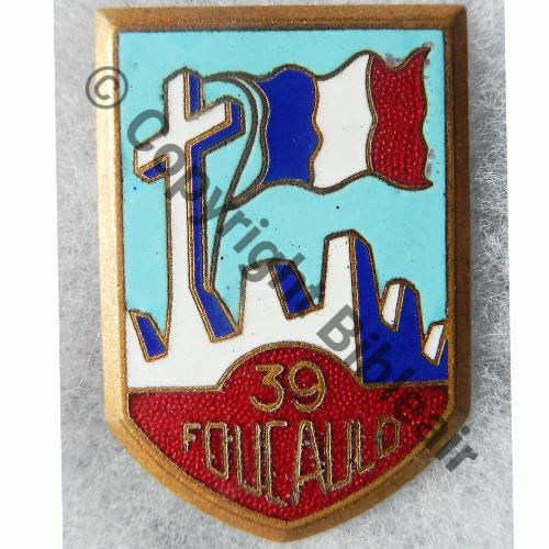 CJF 39  CHANTIER JEUNESSE 39 FOUCAULD  DECAT LA CASSADE Circulaire Bol fenetre Dos grenu Src.entame PV60Eur 