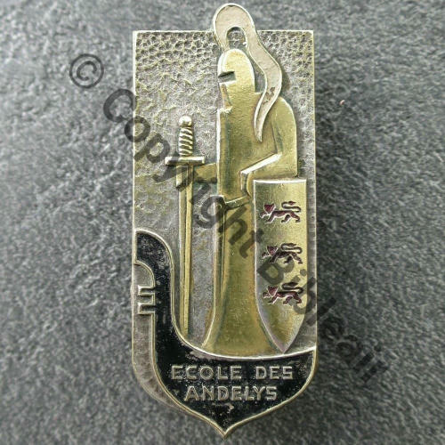 ECOLE MILITAIRE LES ANDELYIS 41.45  DrPNBer Bol resoude Dos lisse Src.florelito 28EurInv 