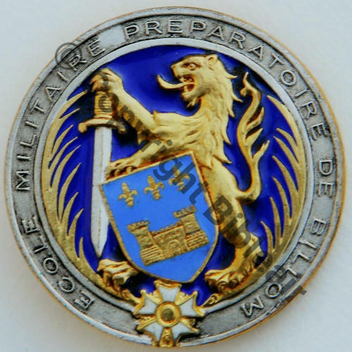 ECOLE MILITAIRE PREPARATOIRE BILLOM  AB.P Rennes 2Anneaux Dos chevrons Srcmdt collections 12EurInv 