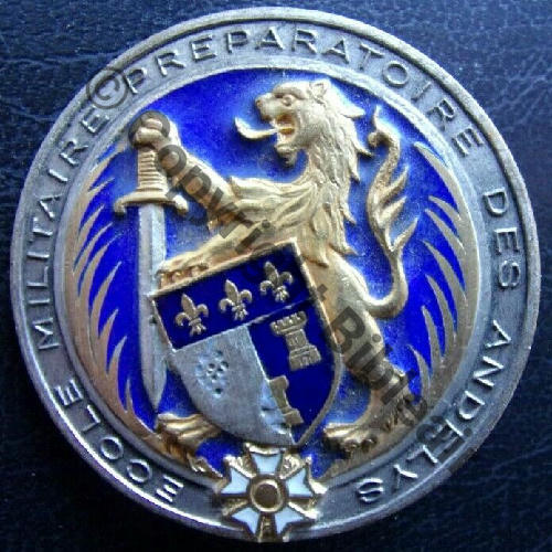 ECOLE MILITAIRE PREPARATOIRE LES ANDELIS H248 AB.P Bol poinconne Dos lisse Src.patarcadius 12EurInv 