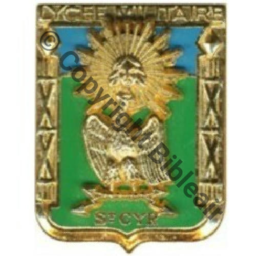 LYCEE MILITAIRE SAINT CYR G3259  DrNMV 2Porte epingle Ecailles Sc.karthala 