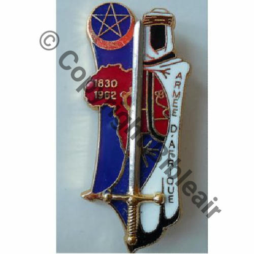 EOR 1991 COET ARMEE D.AFRIQUE G3869  BALME SAUMUR Griffes et butees Dos scintillant Sc.loubres PV15Eur 