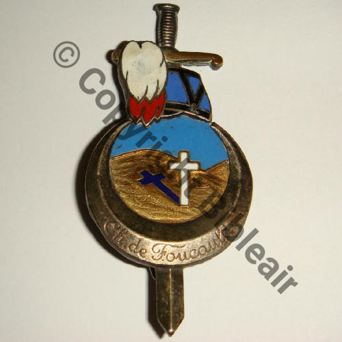 ESM ST.CYR  1941.42 CHARLES DE FOUCAULT  DrPN Ber Dep Bol fenetre Dos irreg Embouti Src.flob92 150Eur03.09