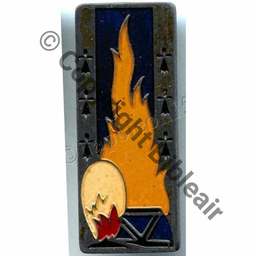 ESM ST.CYR  1945.47 NOUVEAU BAHUT Peint  Fab Allemande SM Dos lisse irreg Bol soude etain Src.STELLA 150Eur03.09