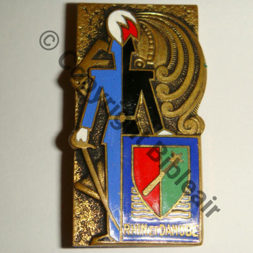 ESM ST.CYR  1947.49 RHIN et DANUBE  DrPBer Dep Bol Dos lisse Embouti Src.flob92 239Eur05.14