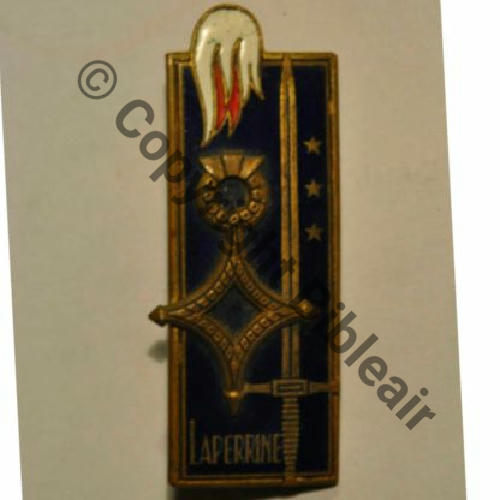 ESM ST.CYR  1956  LAPERRINE 1956.58  DrP 2Anneaux Dos lisse Grave 21 ZAN 152 Sc.jolelaite 198Eur11.11 
